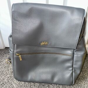 Freshly Picked classic diaper bag-stone
